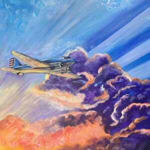 Soaring Into Light,  24’x36'